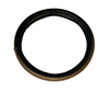 Steering Wheel Cover Black with Gold Sparkling Glitter Design 14.75'' Diameter