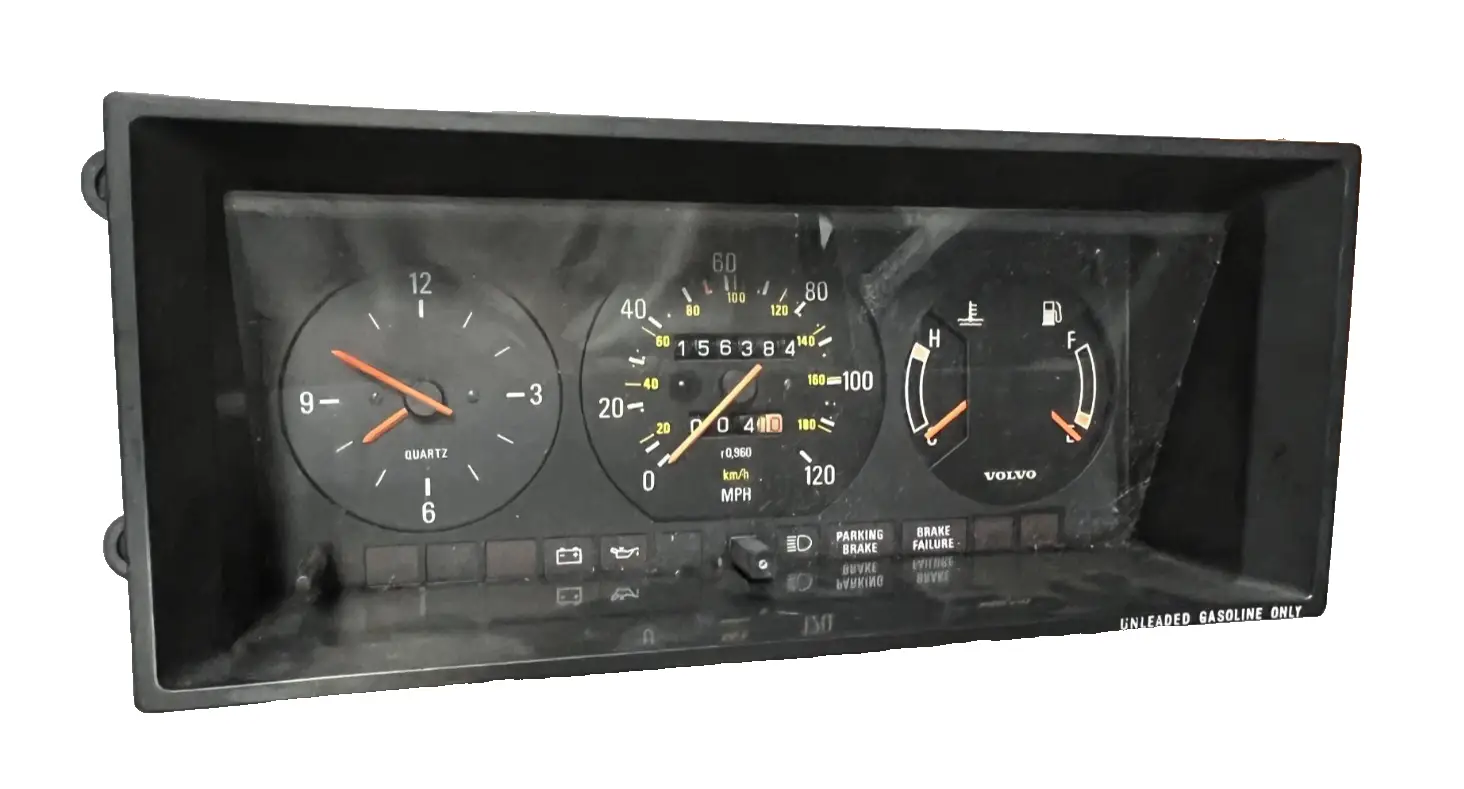 Speedometer Display Instrument Cluster Gauge Panel 88 471 105 for 1991 Volvo 240 by Volvo