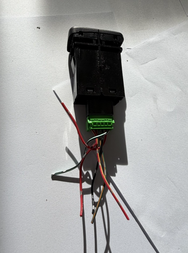 Sunroof Sun Roof Control Switch Button M19833 fits 2001-2005 Honda Civic