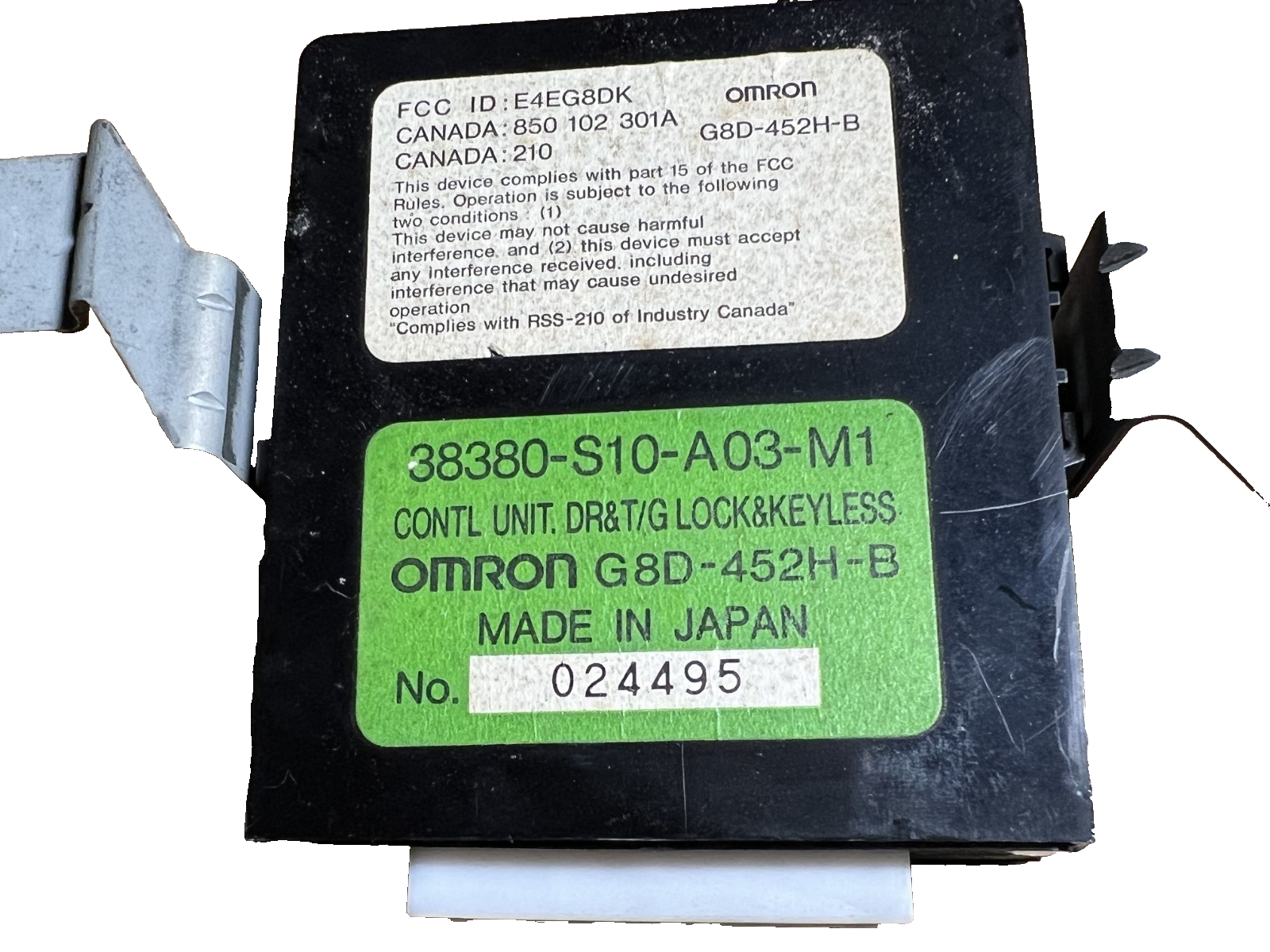 Door Control Keyless Entry Module 38380 S10 A03 M1 fits 97 98 99 00 01 Honda CRV