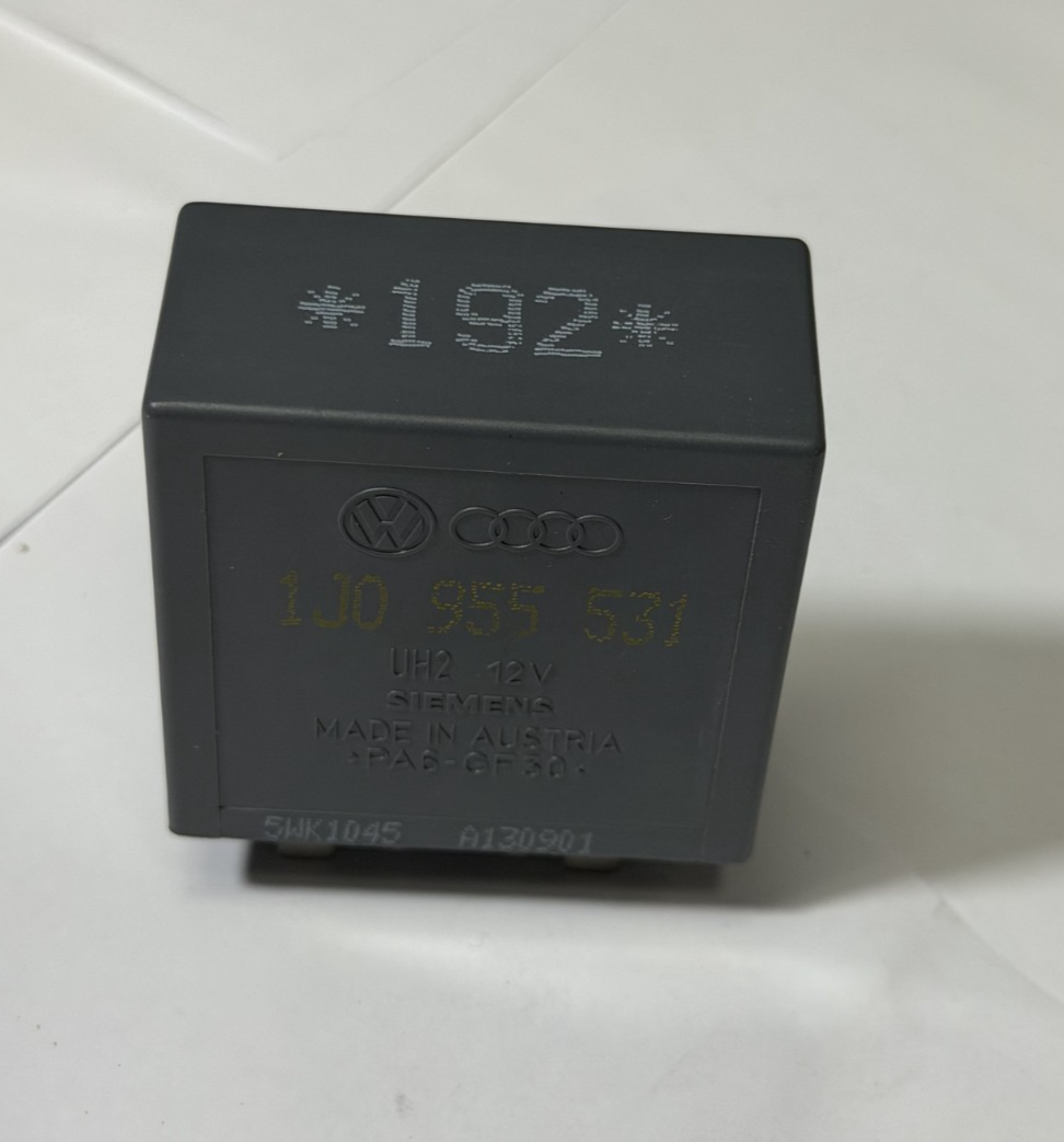 VW Audi Porsche MK4 Golf Jetta Intermittent Wiper Relay #192 12V 1J0955531