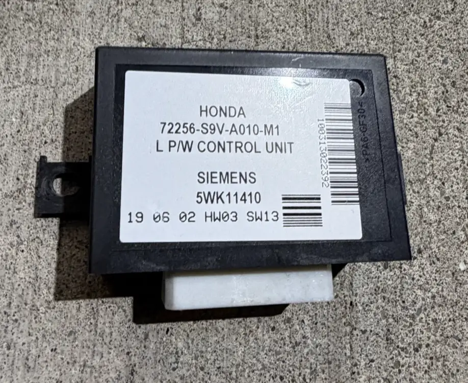 03 04 05 06 07 08 Honda Pilot Window PW Control Module LH 72256 S9V A010 M1 by Honda