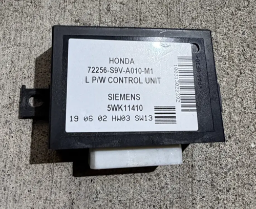 03 04 05 06 07 08 Honda Pilot Window PW Control Module LH 72256 S9V A010 M1 by Honda
