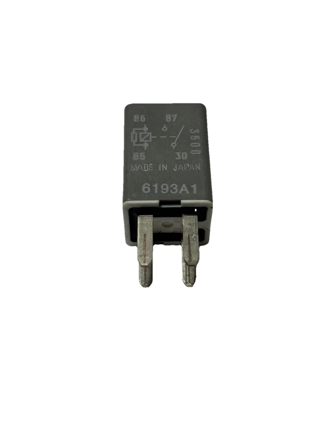 GM Denso Multi-Purpose 4-Pin Relay #8373 OEM 7181-8373, 6193A1 Gray