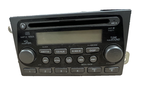 AM FM XM CD Radio Receiver 39101 SCV A110 M1 fits 2005-2006 Honda Element