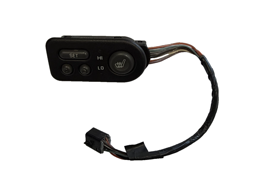 1999-2002 Tahoe Yukon Driver Door Heated Heat Seat Switch 15032060 Black