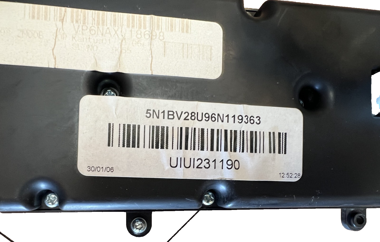 2004 2005 2006 Nissan Quest Audio Equipment Radio Control Panel VP6NAX  18698
