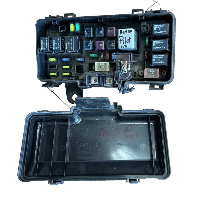 03-08 Honda Pilot EX 3.5L Engine Compartment Fuse Box Relay Junction Block OEM
