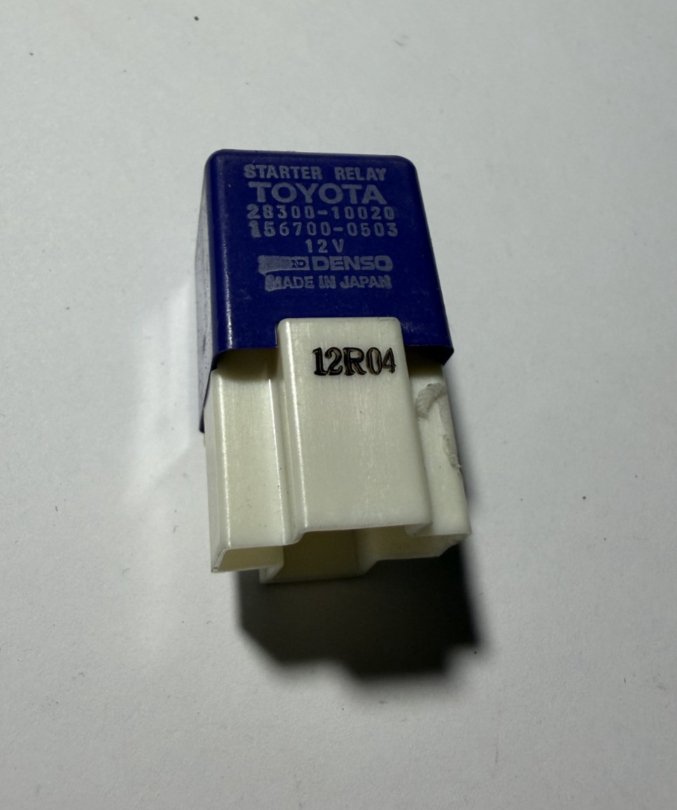 2000-2005 Toyota Echo Denso 4 Pin Starter Relay 12V 28300 10020 Blue