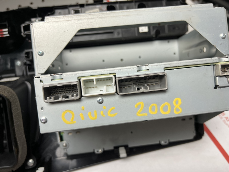 2006-2008 Honda Civic Radio Receiver with Temperature Control 39100 SVA A22
