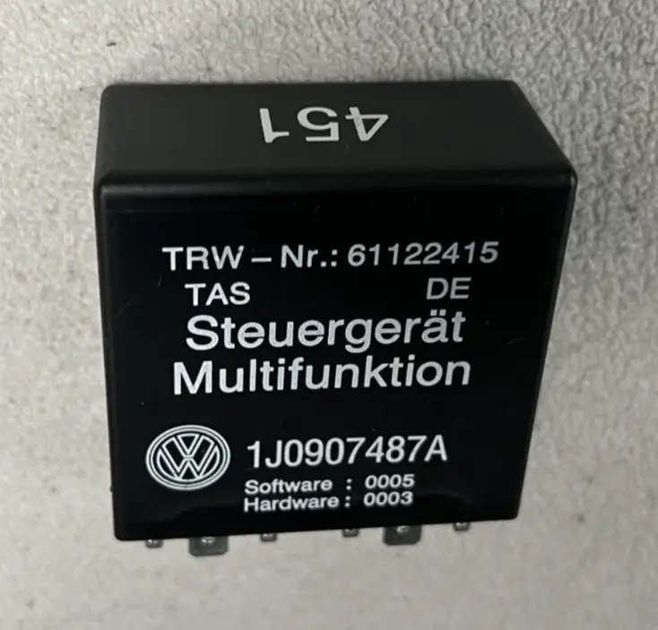 99-05 Volkswagen Jetta Passat Multifunction Steering Relay 1J0907487A, 61122415 by Volkswagen