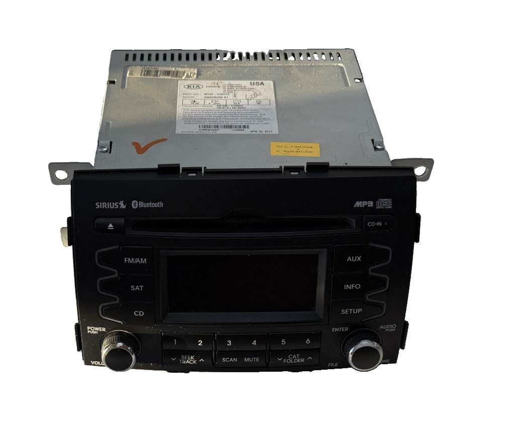 2011 2012 2013 Kia Sorento AM FM CD Player Radio Receiver 96140 1U201CA