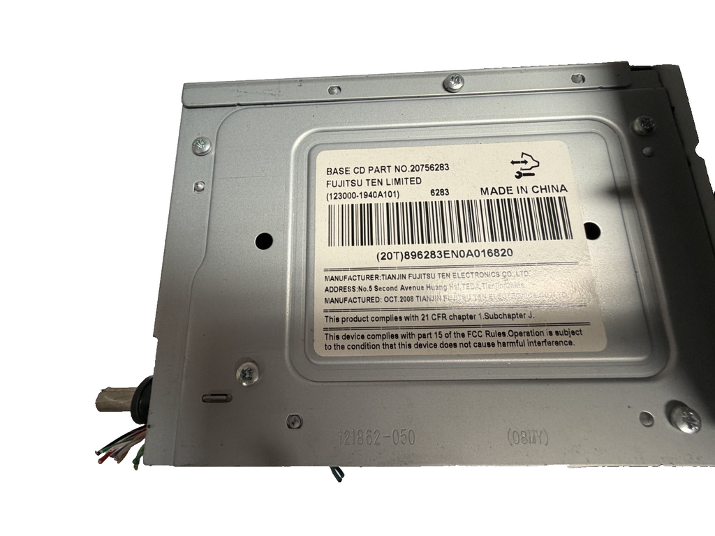 09 2009 Chevrolet Traverse AM FM CD Player Radio Auxiliary Input 20756283