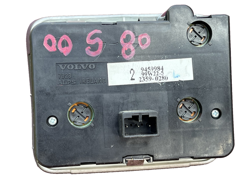 1999 2000 2001 2002 2003 Volvo S80 Headlight Headlamp Control Switch 9459984