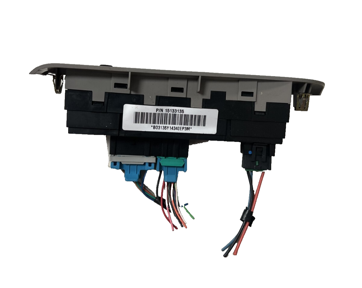 2002-2005 Chevrolet Trailblazer Power Window Heated Seat Switch Passenger Side