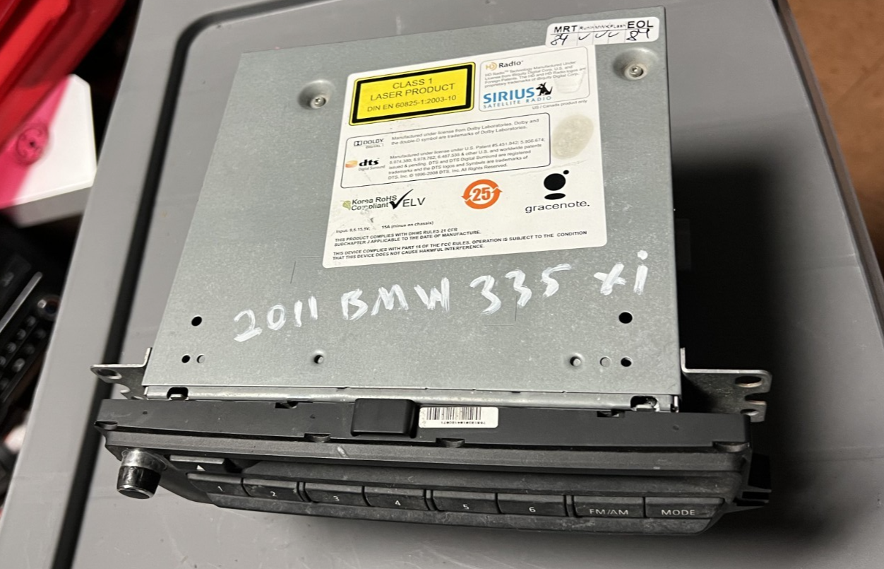 11 2011 BMW 335xi Navigation GPS Computer HD Satellite Radio CD Player