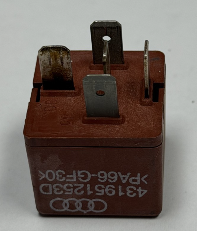 Multi-Purpose Multifunction 5-Pin Relay 12V 431951253D Brown for Audi
