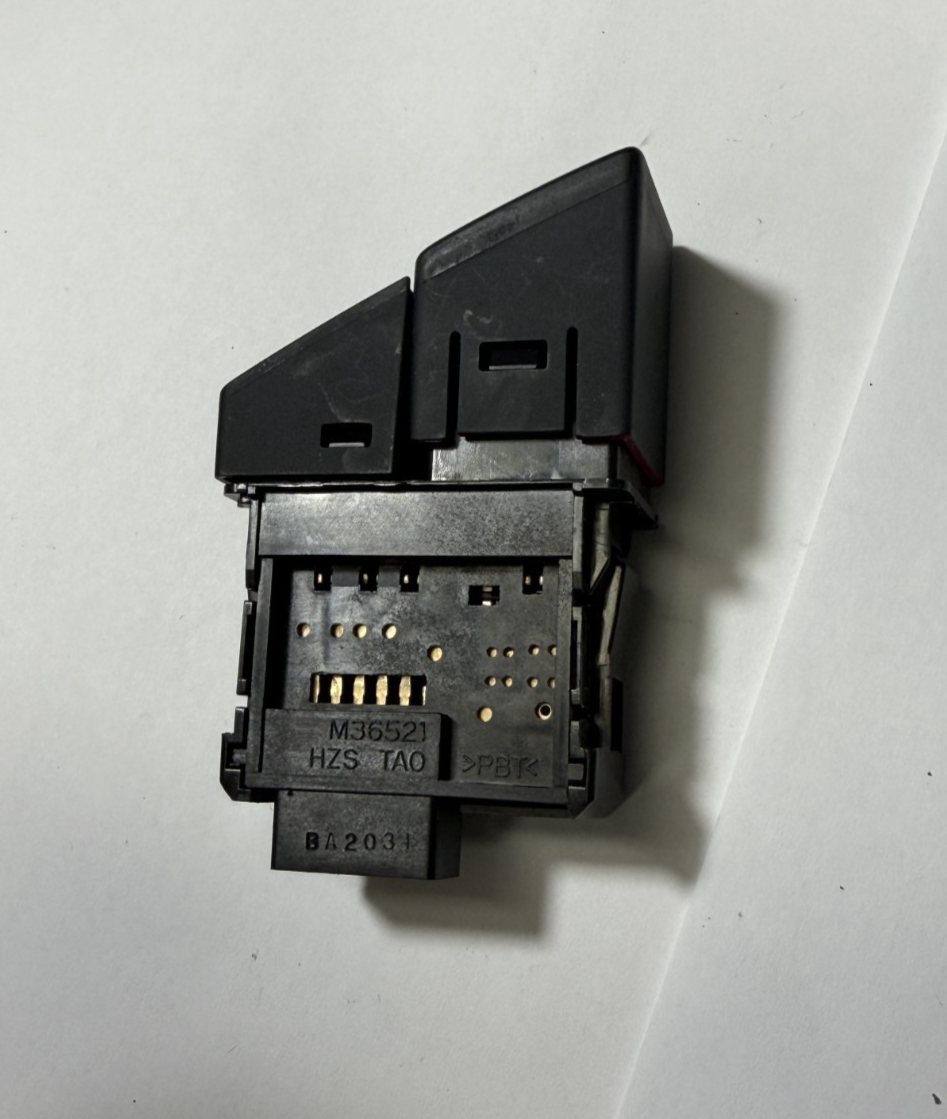 Emergency Hazard Light Switch Button M36521, M36540 fits 2008-2012 Honda Accord