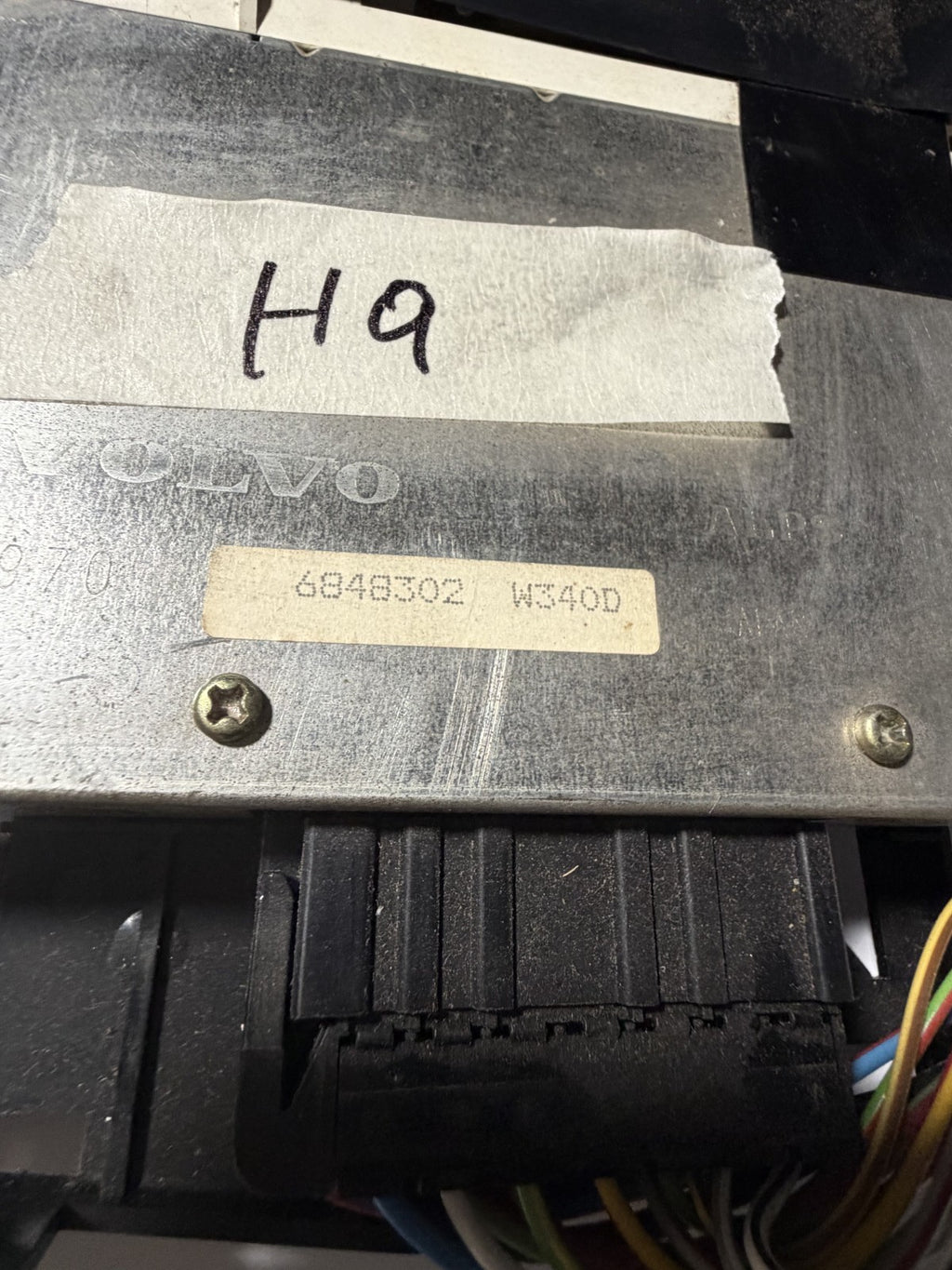 1992-1995 Volvo 940 740 HVAC Climate Heater Control Switch 6848302 W340D