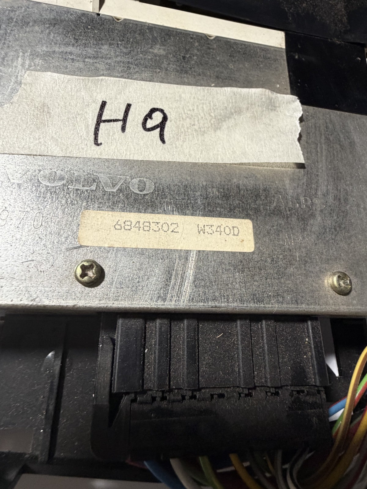 1992-1995 Volvo 940 740 HVAC Climate Heater Control Switch 6848302 W340D
