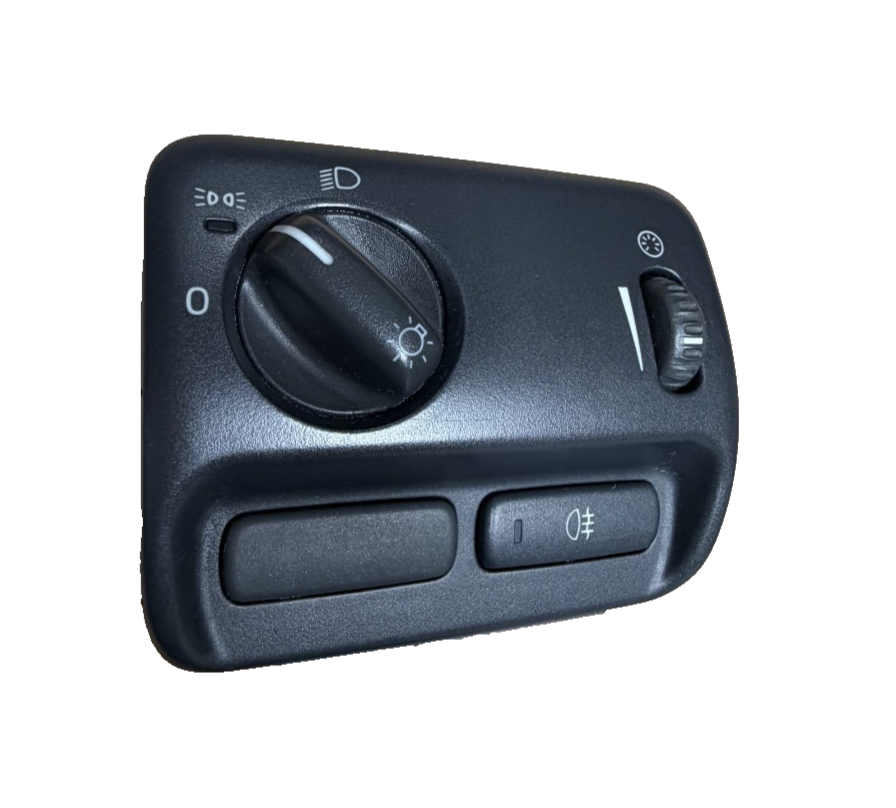 99 00 01 02 03 Volvo S80 Headlight Head Light Switch 9459983, MF46AA0 0248 Black