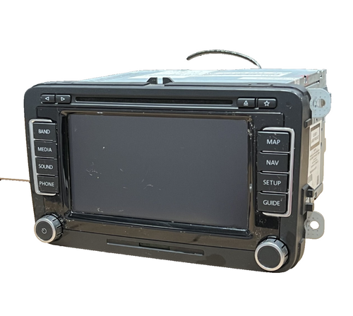 2010-2015 Volkswagen Jetta Navigation Screen Radio CD Player OEM 3C0 035 684 E