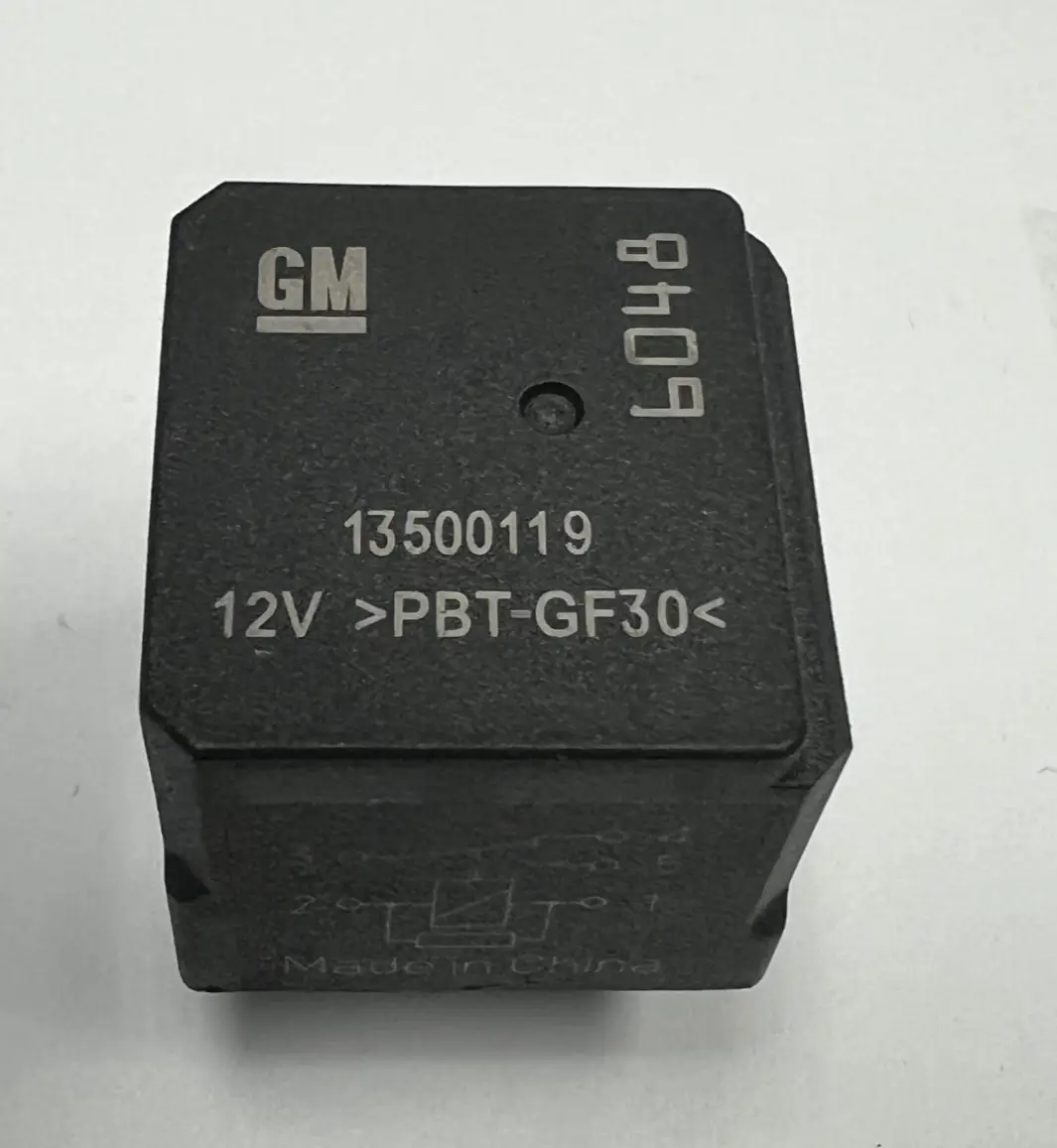 GM 5 Pin Prong Multi-Purpose Relay 12V 13500119 Black by GM