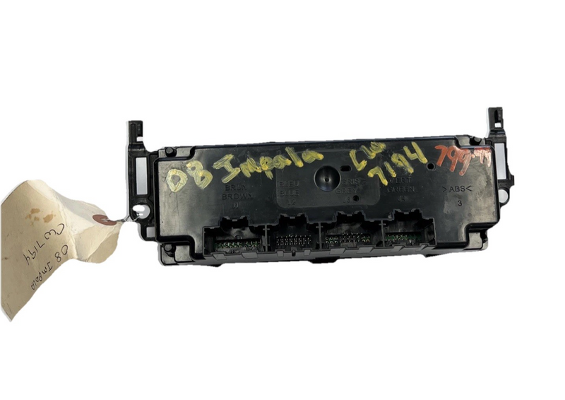 06 07 08 09 10 11 Chevrolet Impala AC Heater Climate Control OEM 25810839