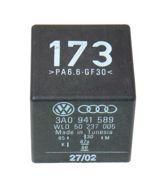 1999-2002 Volkswagen Cabrio Daytime Running Lights Relay #173 OEM 3A0 941 589