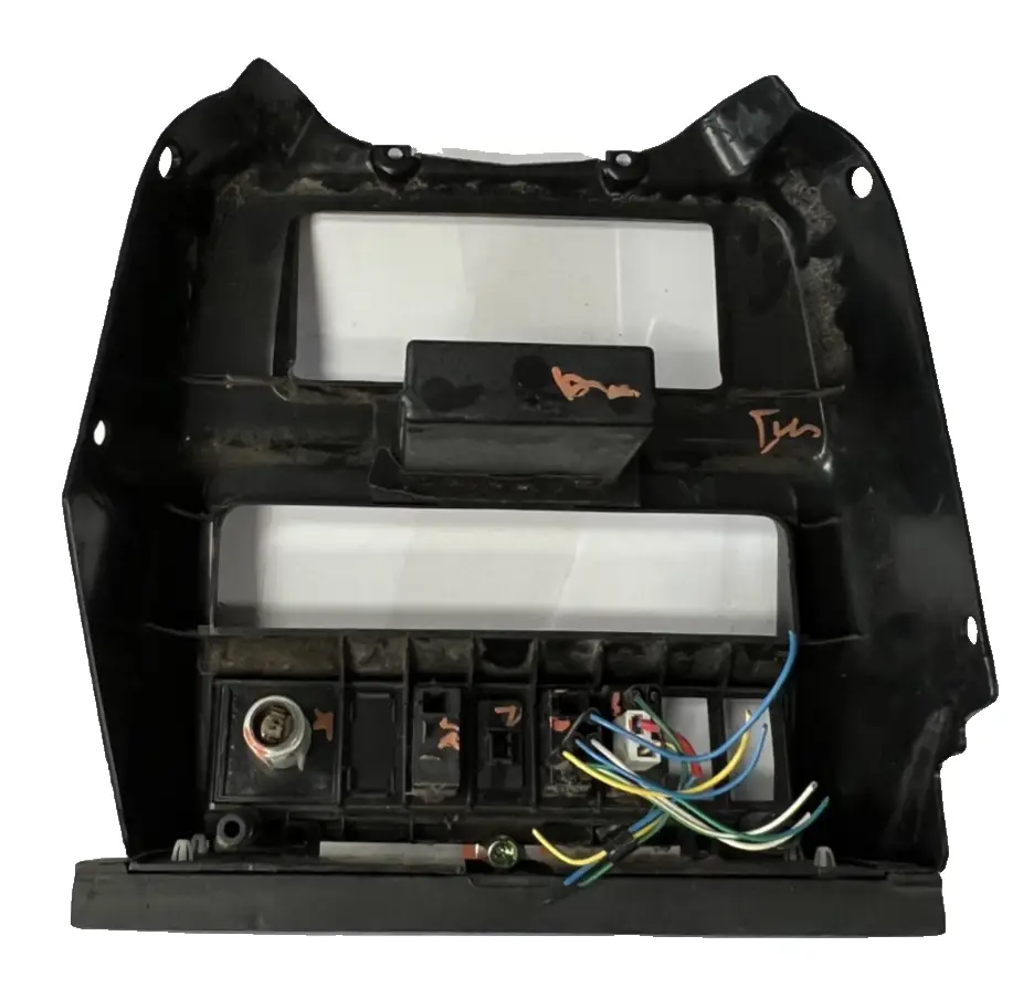 Center Dash Console with Pad and Switches fits Volvo 240 Black by Volvo