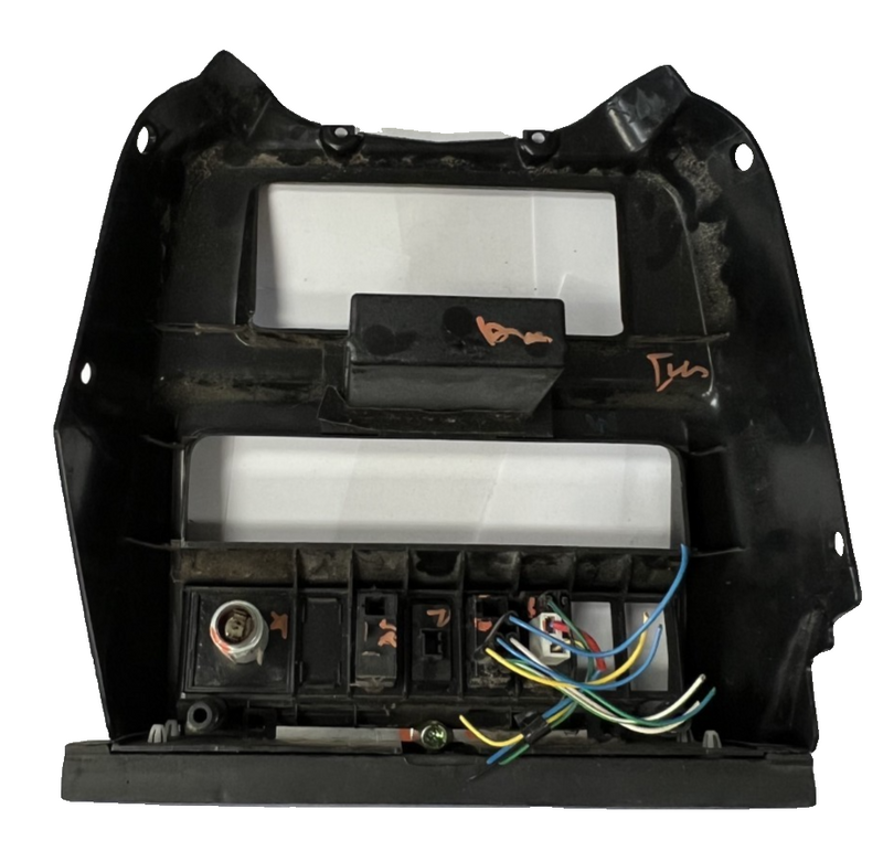 Center Dash Console with Pad and Switches fits Volvo 240 Black