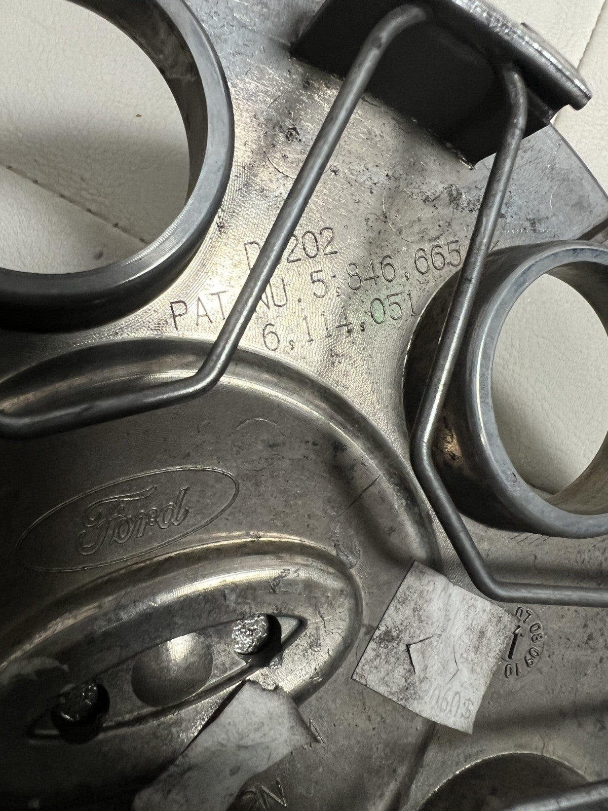 08 09 2008 2009 Ford Taurus Chrome Wheel Center Cap Hub Cap Hubcap OEM