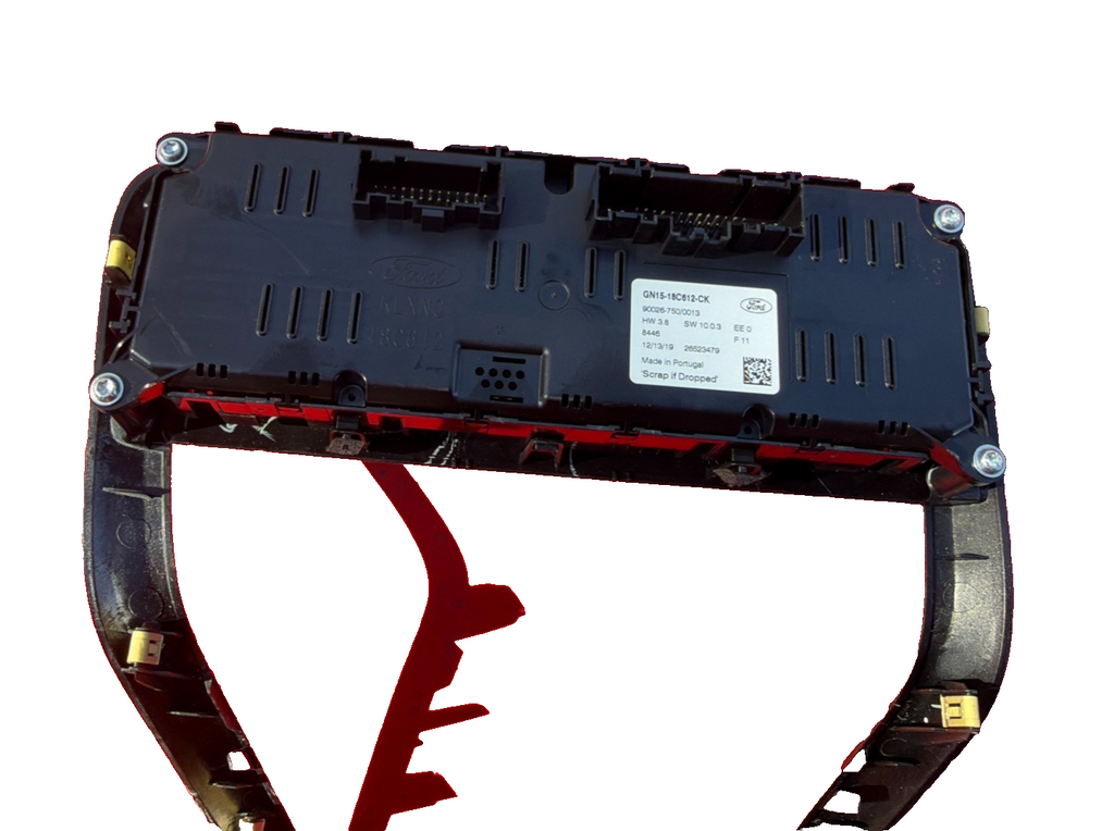 2018-2020 Ford EcoSport AC Air Climate Temp Control Trim Bezel GN15 18C612 CK