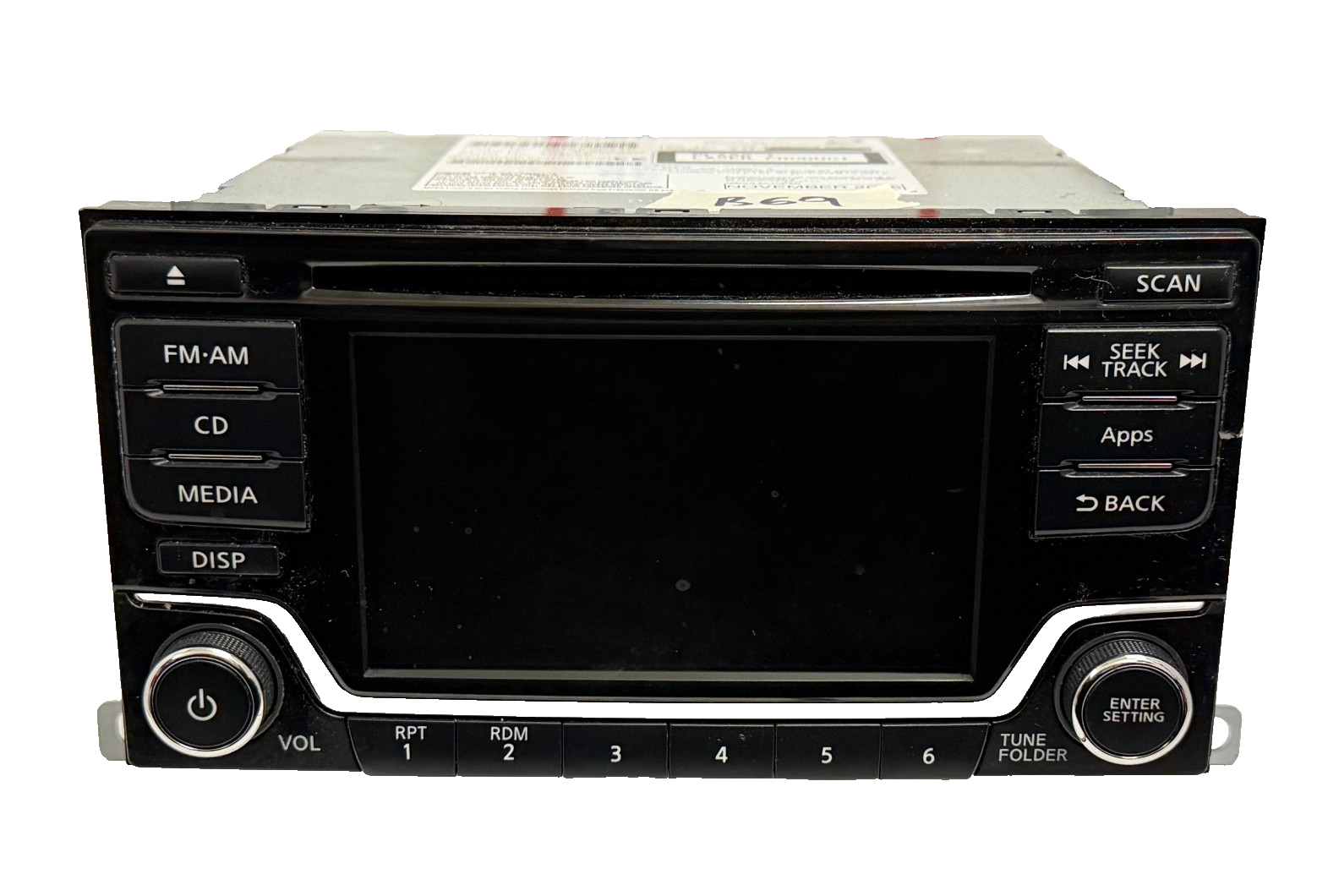 2015-2017 Nissan Juke AM FM CD Player Radio Receiver 28185 3PT1A, CQ JN85E34D