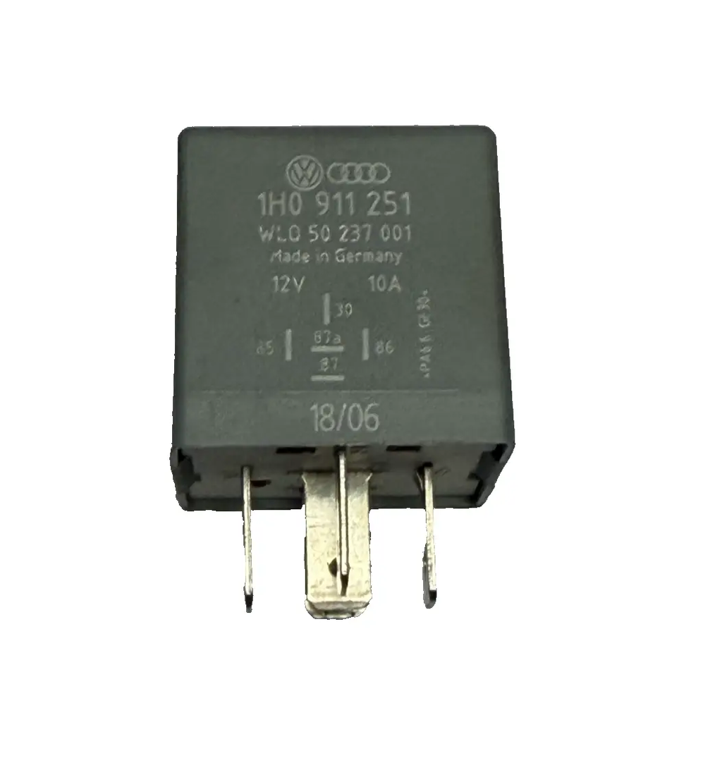2000 2001 2002 2003 2004 2005 Audi TT Relay 12V 10A 1H0 911 251, WL050237001 by Volkswagen