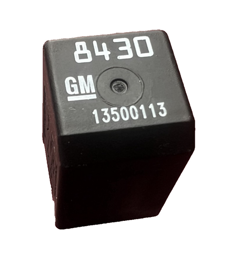 2013-2019 Buick LaCrosse Electrical Multipurpose Relay OEM 13500113 Black