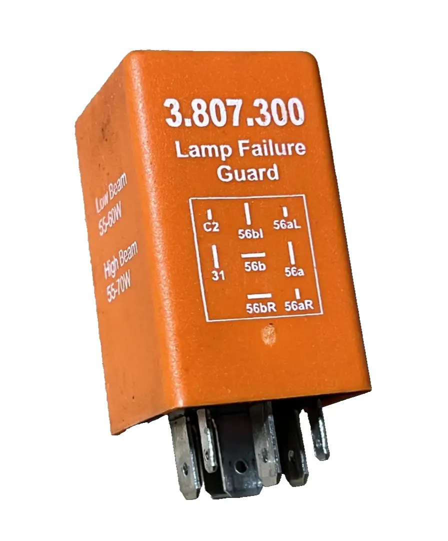 Headlight Head Light Lamp Control Relay 3 807 300 fits 1999-2009 Saab 9-5 95 by Unbranded