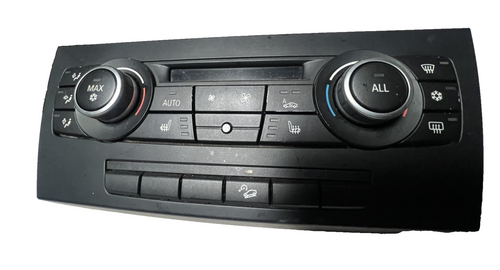 11 BMW 3 Series E90 E92 Temperature Climate Heater Control Panel 9221852