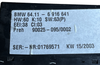 BMW AC Air Conditioning Heater Climate Control 6 916 641 fits 95-03 BMW E39