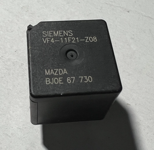 Siemens 4 Pin Multi-Purpose Control Relay VF4 11F21 Z08, BJ0E 67 730 for Mazda