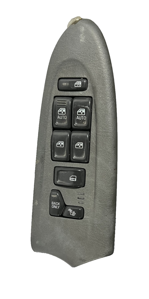 02 03 04 Chevrolet Chevy Trailblazer Master Window Switch OEM 15204667 Gray