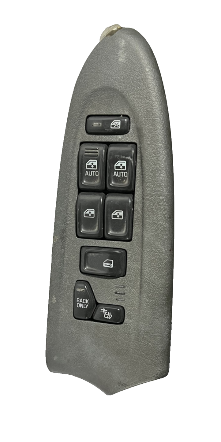 02 03 04 Chevrolet Chevy Trailblazer Master Window Switch OEM 15204667 Gray