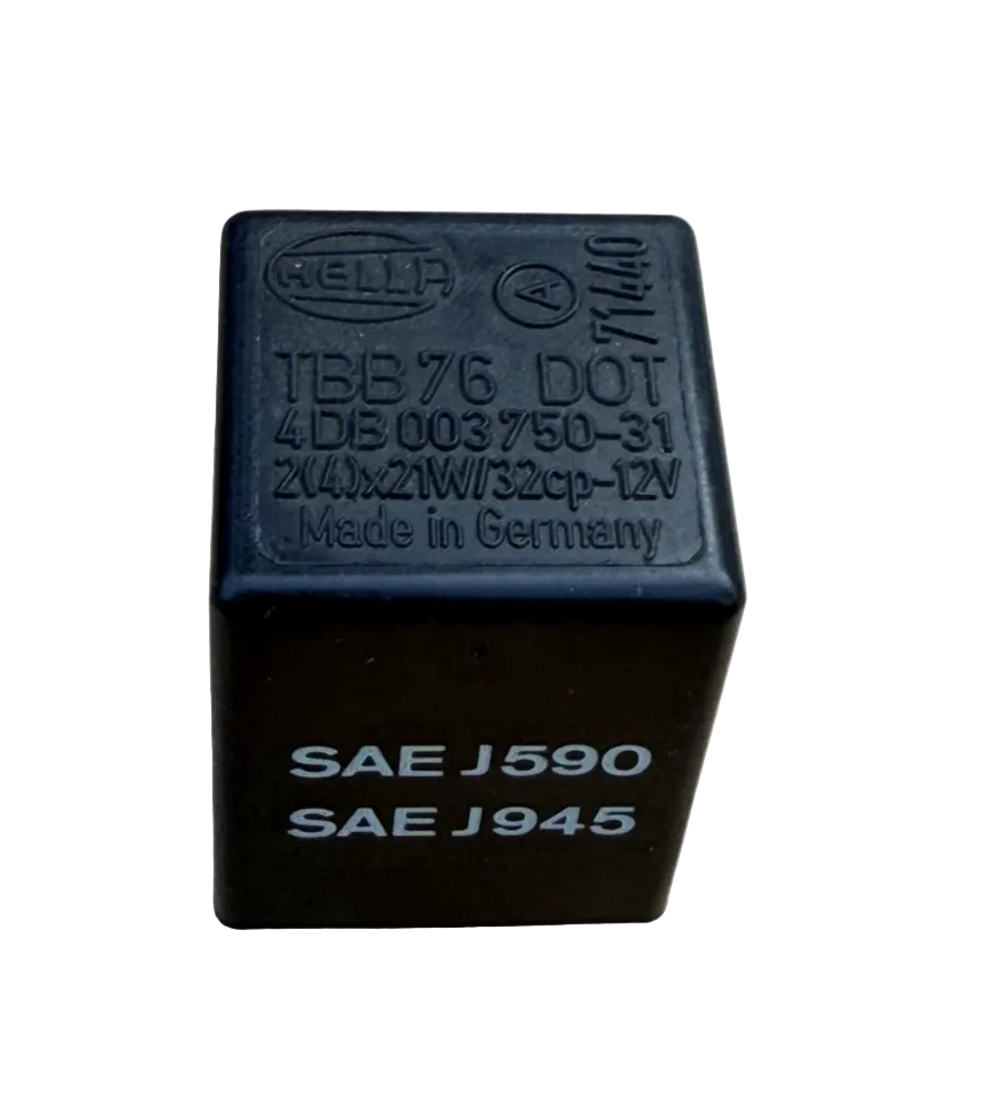 Hella Indicator Flasher Relay 4DB 003 750 31, TBB76 fits Volvo 740 940