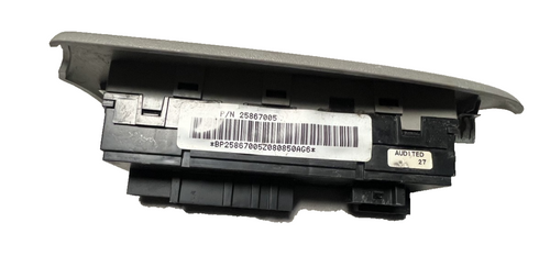 06 07 08 09 Chevrolet Trailblazer Left Driver Master Window Door Switch 25867005