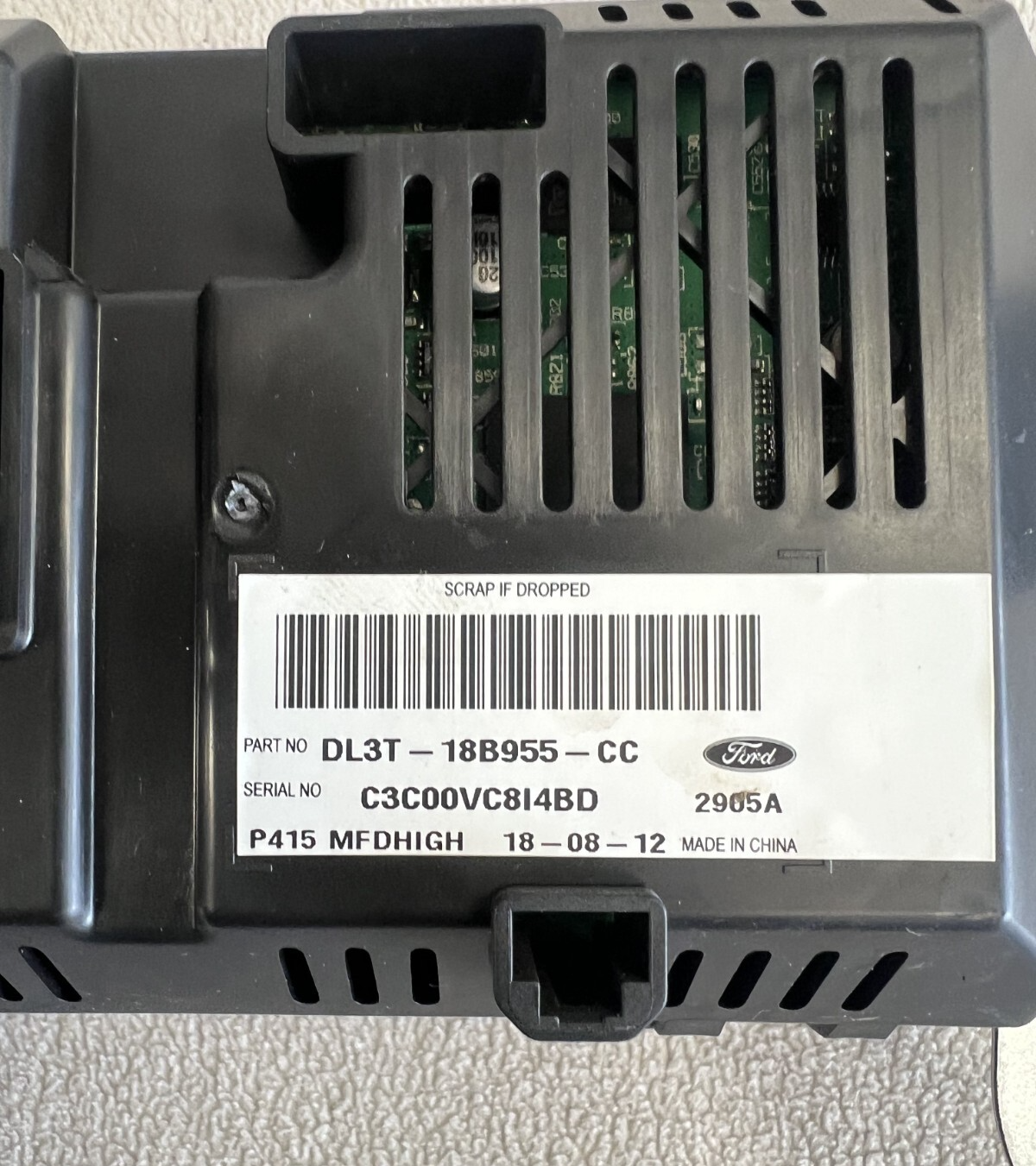 2013 2014 Ford F150 F-150 Dash Radio Info Display Screen OEM DL3T-18B955-CC