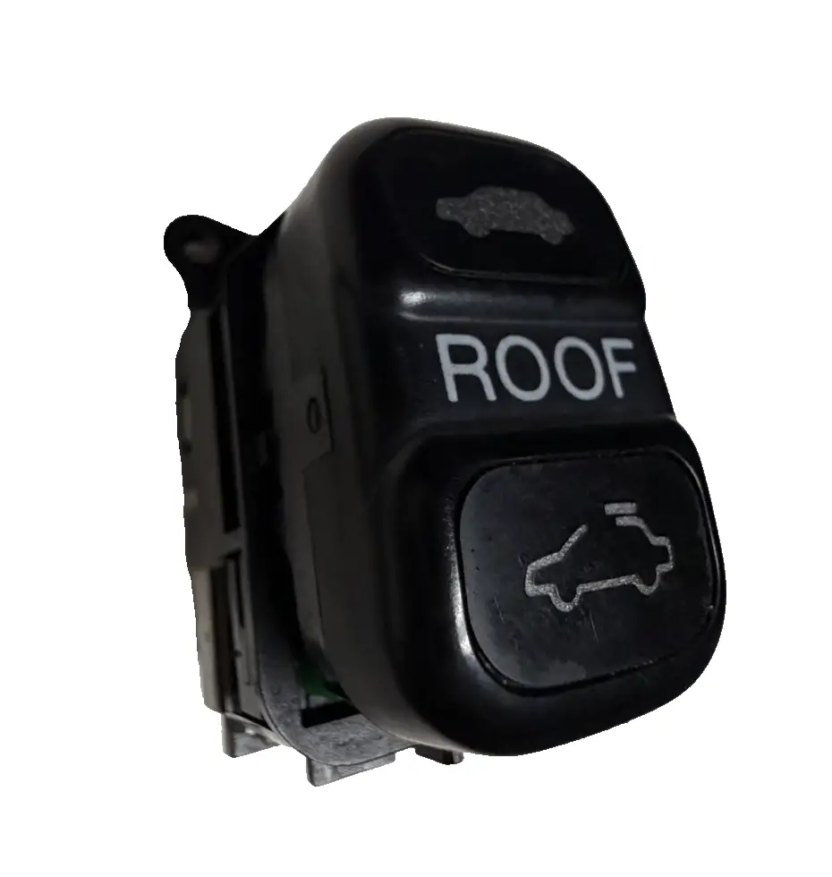 1997-2001 Honda Prelude Sun Roof Sunroof Switch M12885, M12895 Black by TEC