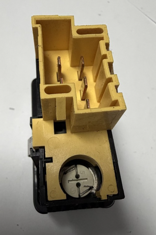 1994-1998 Volvo 940 960 V90 Sun Roof Control Switch Button 9128266 Black
