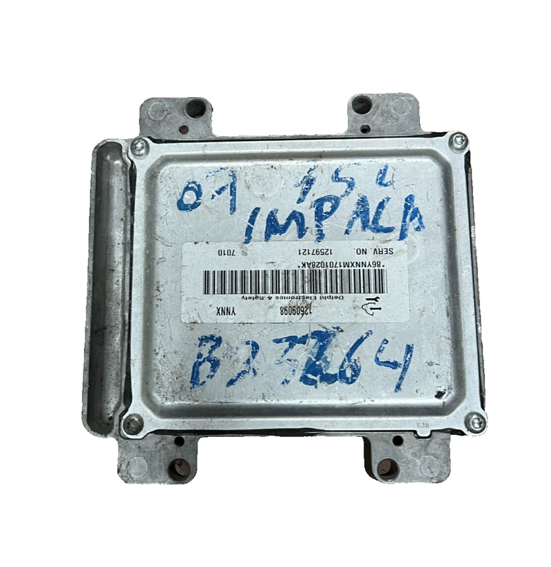 2007-2008 Chevrolet Impala Engine Control Module ECM OEM 12609098, 12597121