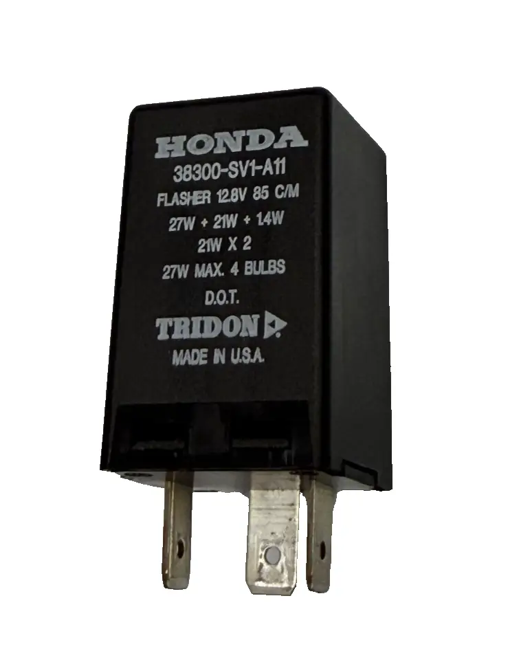 96-00 Honda Civic Flasher Hazard Control Relay 12.8V 38300 SV1 A11 Black by Honda