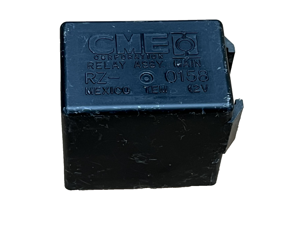 1999-2000 99 00 Honda Civic Fuel Pump Main Relay Assembly 12V OEM RZ-0158 Black